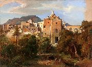 Johann Wilhelm Schirmer Capri mit Blick auf Santa Serafina France oil painting artist